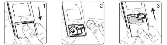 RIGHTEST GM232C ELSA Blood Glucose Meter - Battery Installation