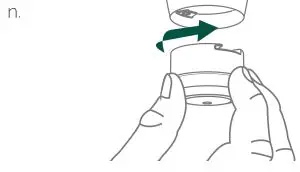 zigbee Intelligent Smoke Alarm - Attach the alarm in the mounting base by twisting clockwise