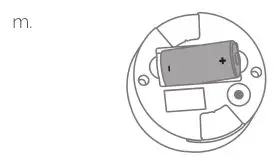 zigbee Intelligent Smoke Alarm - Replace the battery