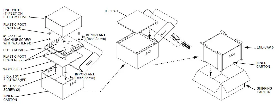 MA9500 Packing Material List 2