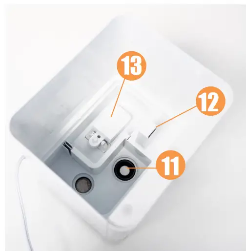 Crane EE 6913 Top Fill Warm Cool Mist Ultrasonic Humidifier - fig3