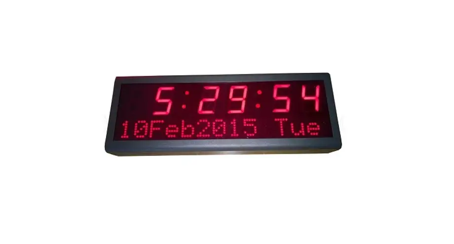Globaltime Gtd366 Digital Ip Clocks With Calendar User Manual Globaltime Gtd366 Digital Ip Clocks With Calendar User Manual