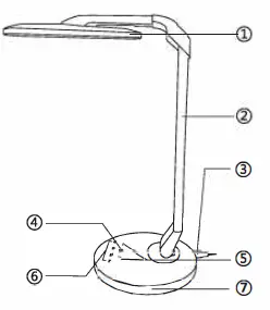 TAOTRONICS TT-DL27 LED Desk Lamp 1
