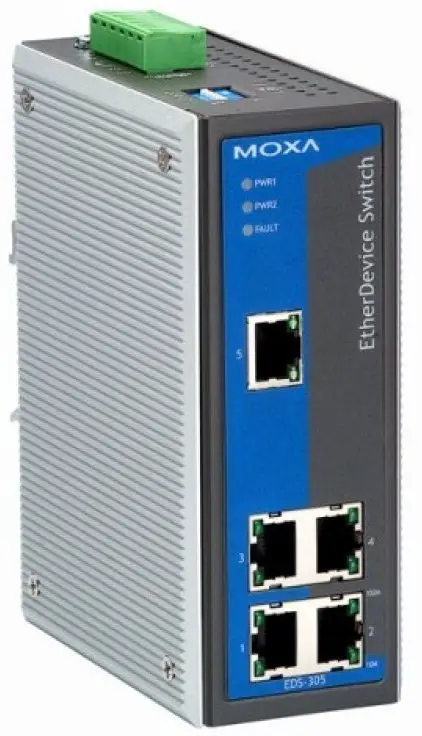 MOXA EDS-305 Series EtherDevice Switch image