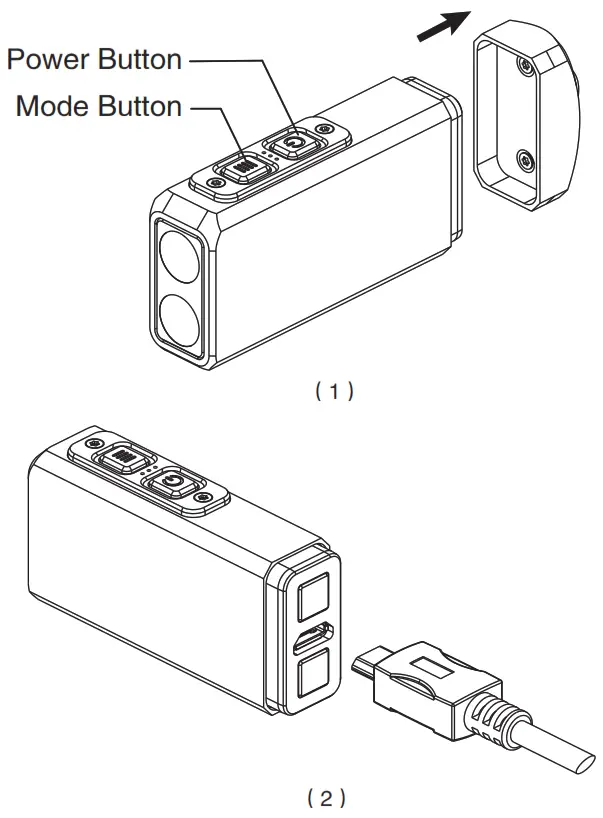 NITECORE Dual Core Magnetic Keychain Light - charging