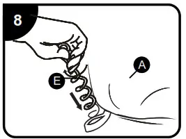 AIRBLOWN INFLATABLE KTCM 023 Outdoor Christmas Decoration - Assembly Instructions 8