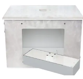 Picup Media GLBA2 Gemlightbox Aerial Jewelry Turntable - Set up the