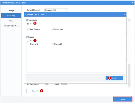 Channel Configurations