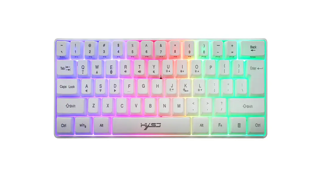 Keyboards K835 2.4g+bluetooth Two Zone Dual-mode Keyboard Instructions