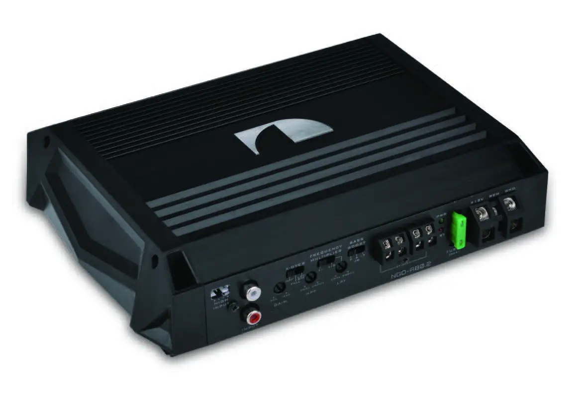 Nakamichi Ngo-a80.2 2 Channel Power Amplifier User Manual