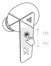 XR XAW 01 AERO Bluetooth Earbuds - music2