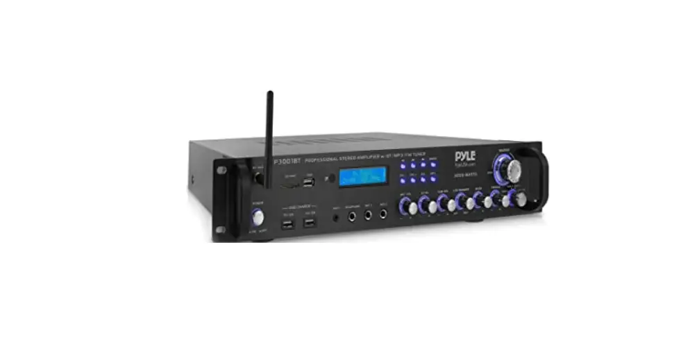 Pyle P3301bat Wireless Bt Streaming Hybrid Amplifier Receiver User Manual