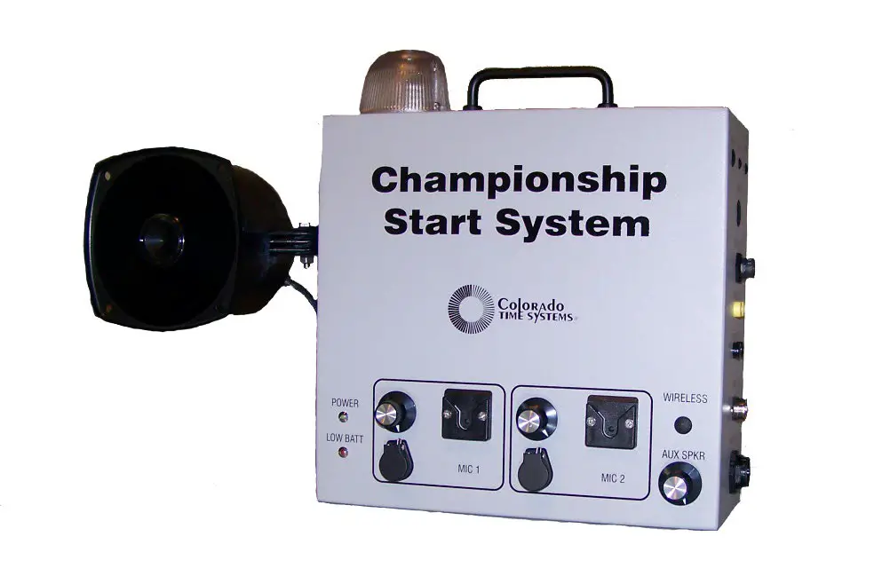 COLORADO TIME SYSTEMS Electronic Start Championship System - Cover