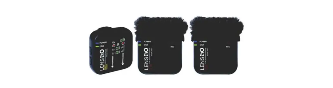 Lensgo 348c Wireless Lavalier Microphone Instruction Manual