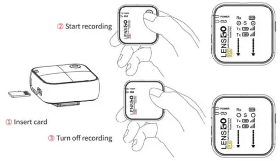 LENSGO 348C Wireless Lavalier Microphone - fig 5