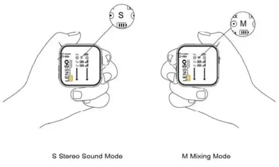 LENSGO 348C Wireless Lavalier Microphone - fig 7
