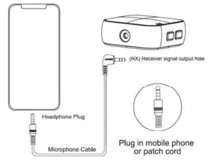 LENSGO 348C Wireless Lavalier Microphone - fig 8