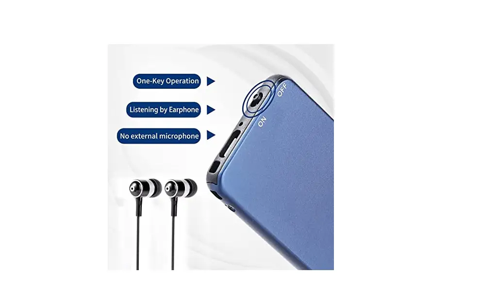 64gb Mini Voice Recorder, Vormooi Voice Activated Audio Recorder-user Instructions