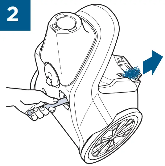 Bissell Smartclean - Clearing a Clog 2