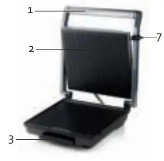 LINEA DO9225G DOMO Grill - PARTS