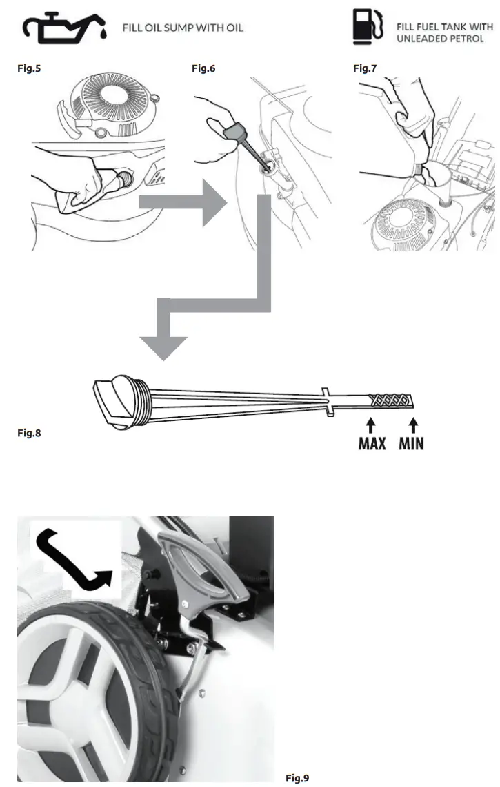 F F GROUP GLM 40 Electric Lawn Mower 1400W-fig3