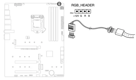 ASUS Z590 E Gaming Series Motherboard - AURA RGB