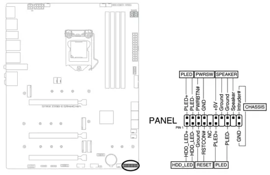 ASUS Z590 E Gaming Series Motherboard - Fig 3