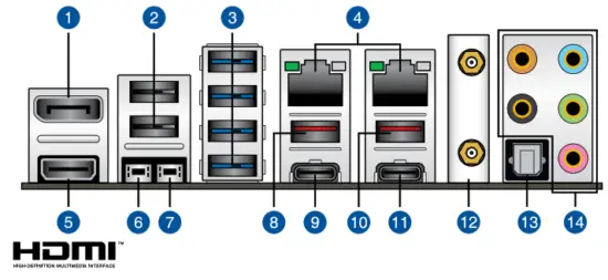 ASUS Z590 E Gaming Series Motherboard - Fig 36=7