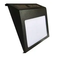 Solar Lighting DIRECT SLDIHN1 BLK WW Flush Mount LED House Number - package contents