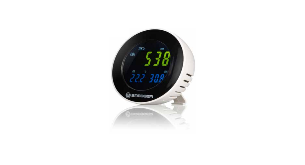 Bresser 7004040 Co2 Air Quality Monitor Inv Instruction Manual