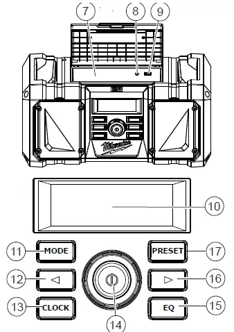 milwaukee 2890-20 18V Dual Chemistry M18 Jobsite Radio-fig 4