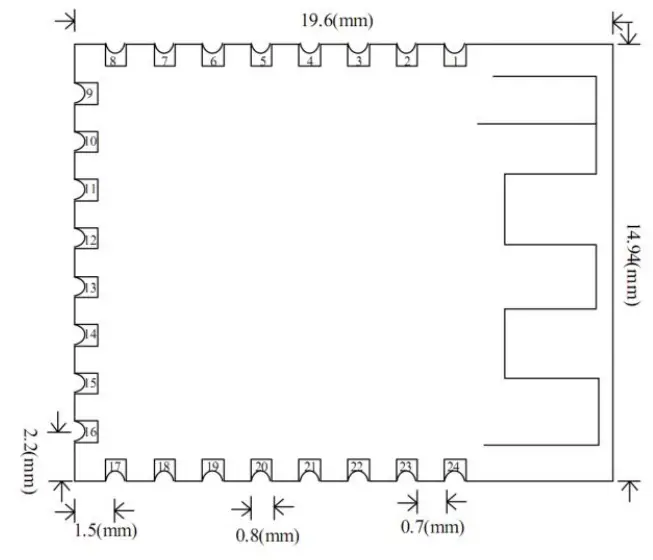 Shenzhen JDY-23 Ultra Low Power Slave Bluetooth Module - fig 4