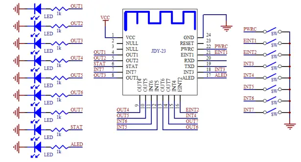 Shenzhen JDY-23 Ultra Low Power Slave Bluetooth Module - fig 6