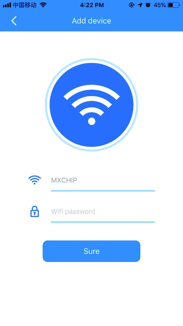Inofia APP Network ConnectionSelect distribution network