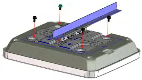 Wistron NeWeb RXAM-JD1 Access Point - ceiling mounting4