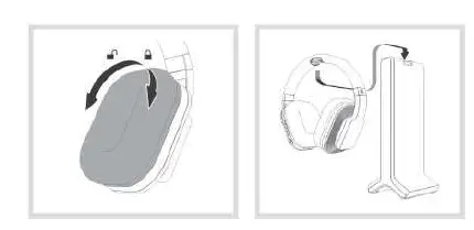 ARKON D1 2.4G Digital Hi-Fi Wireless Headphones fig 3