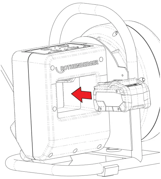 Changing Battery / LED-Control panel