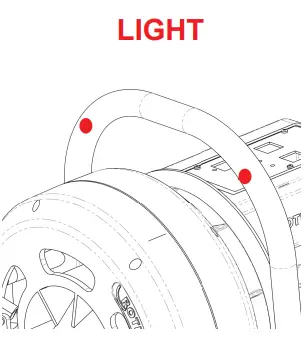Changing Battery / LED-Control panel
