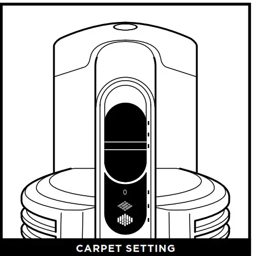 Shark Vertex MultiFlex DuoClean CARPET SETTING