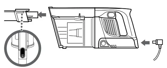 Shark Vertex MultiFlex DuoClean Vacuum emove the handheld