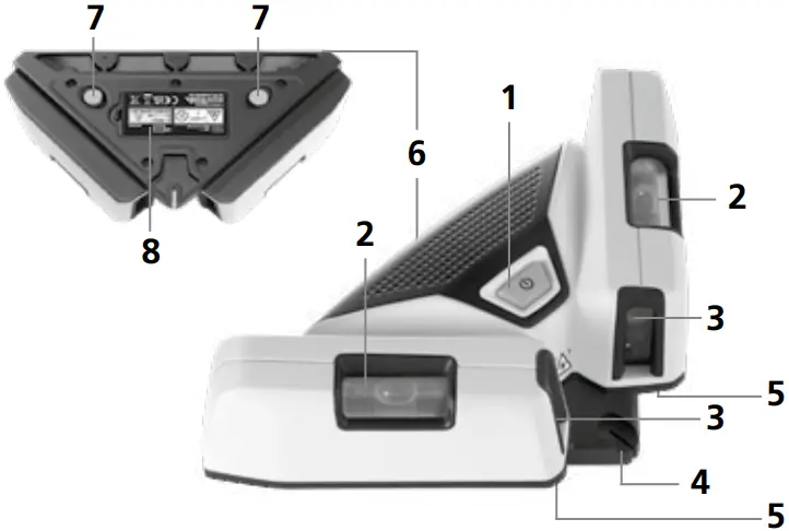 Laserliner Super Square-Laser 2G Green Line batteries 1