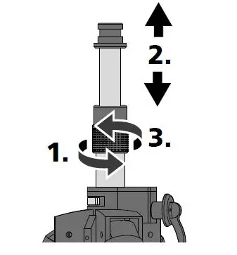 Laserliner 080 24 VarioStand L 300 cm Telescopic Stand 4