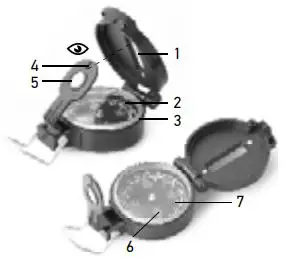 Levenhuk SK40 LabZZ Survival Kit User Manual - Compass