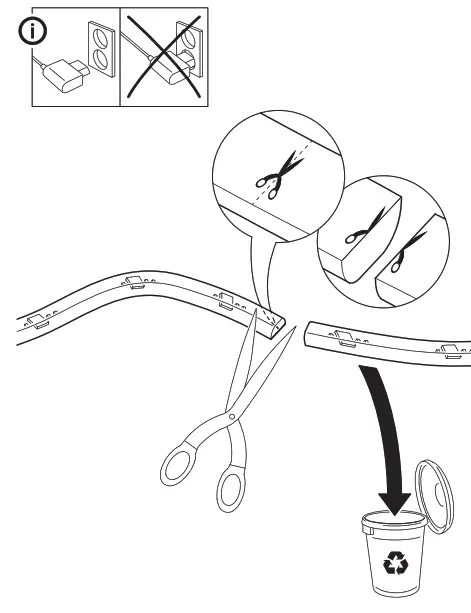 IKEA VATTENSTEN LED Light Strap - FIG 2