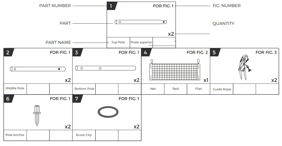 MD SPORTS NE100Y22011 DUNLOP Outdoor Sports Kit - fig1