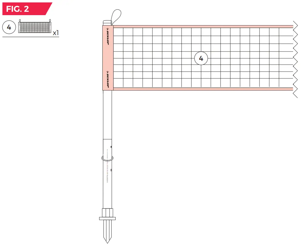 MD SPORTS NE100Y22011 DUNLOP Outdoor Sports Kit - fig5