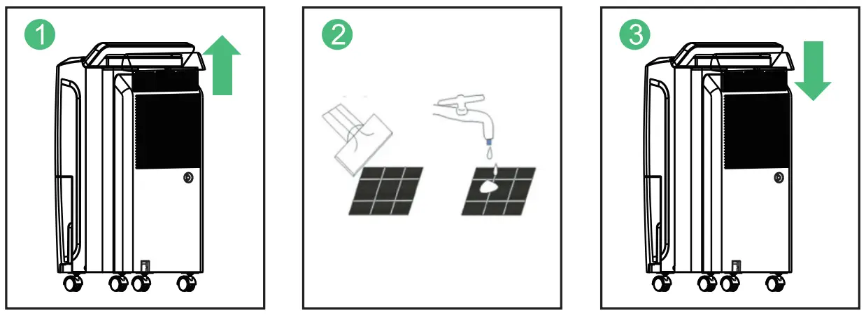 Cleaning instruction