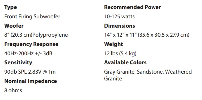 Russound-Acclaim-5-Series-OutBack-Outdoor-Rock-Loudspeaker-and-Rock-Subwoofer-fig-10