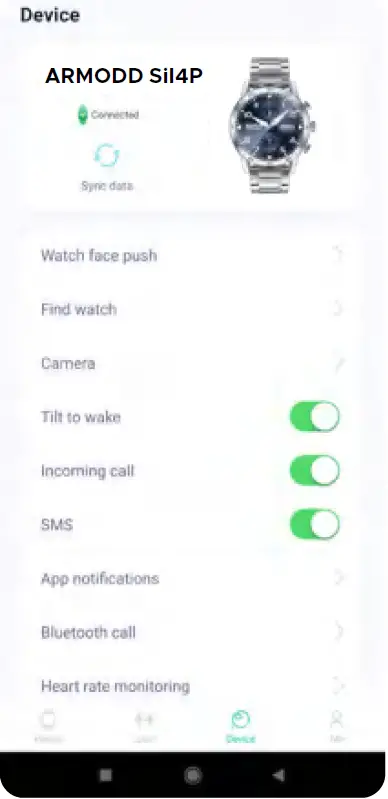 ARMODD 9001 Silentwatch 4 Pro Mens Smart Watch 06
