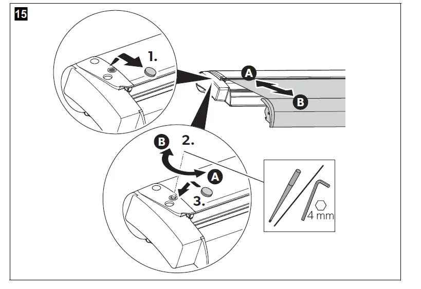 DOMETIC PR2000 Roof Mounted Awning DC Camper fig (14)